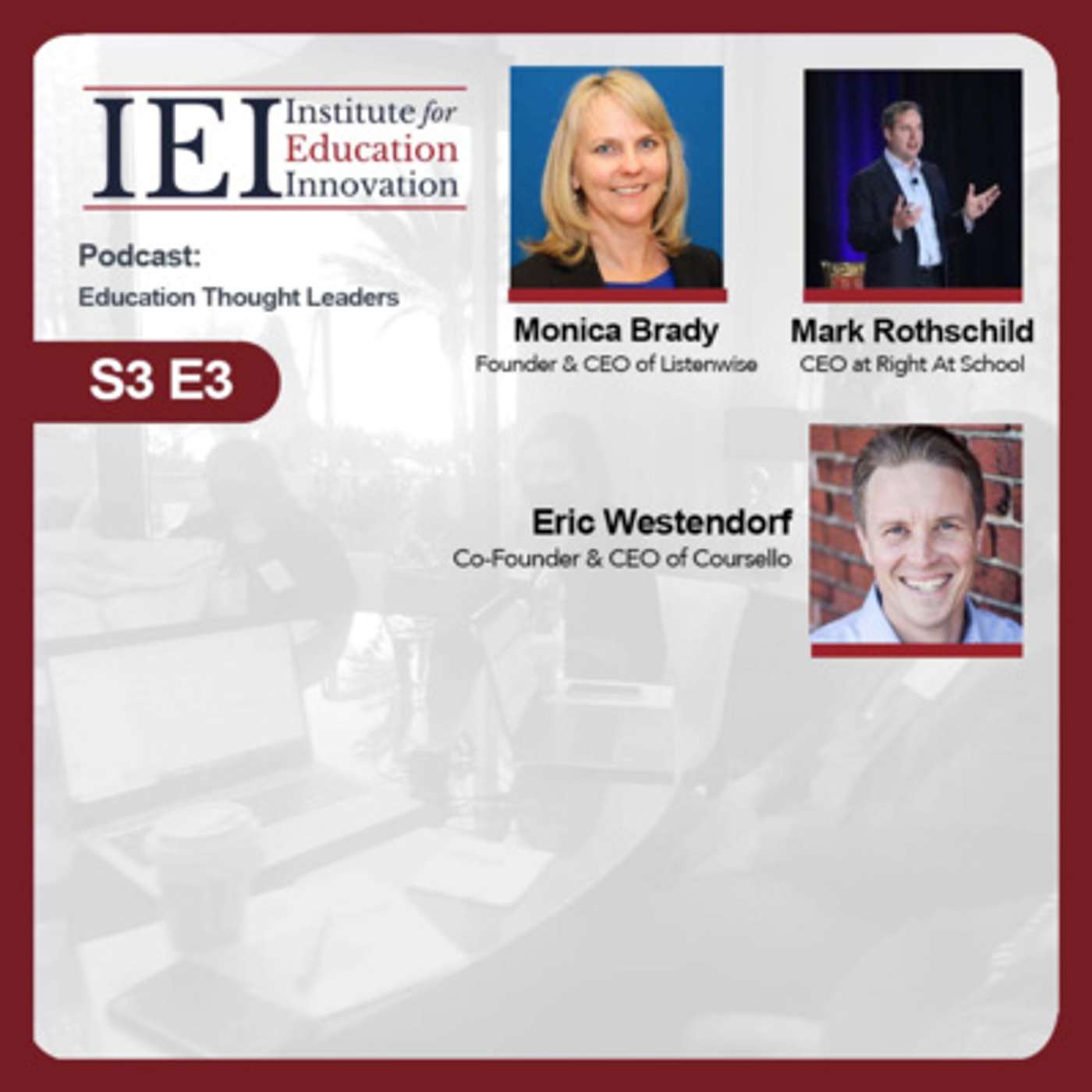 3.3 Moving Forward with Eric Westendorf, Monica Brady-Myerov, and Mark Rothschild episode artwork
