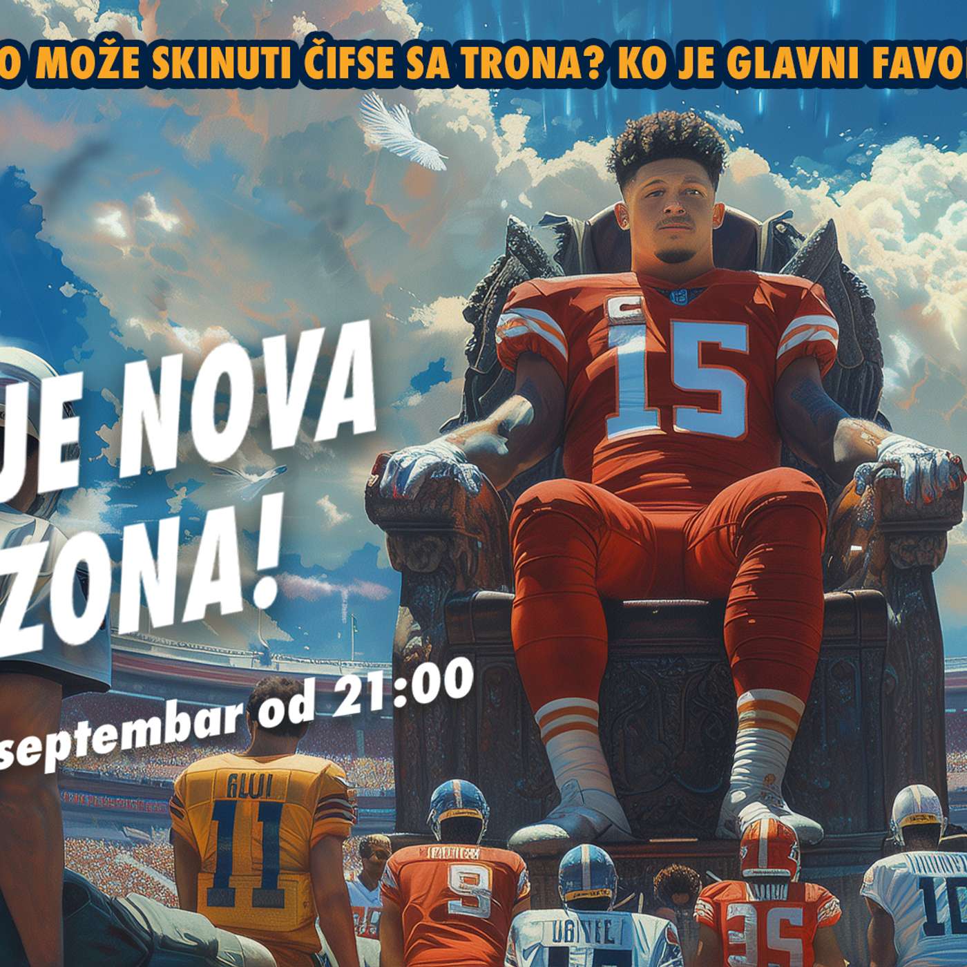 99 jardi #194 NFL: Ko može da obori Kanzas Siti sa trona? | Ko su favoriti u AFC, a ko u NFC?