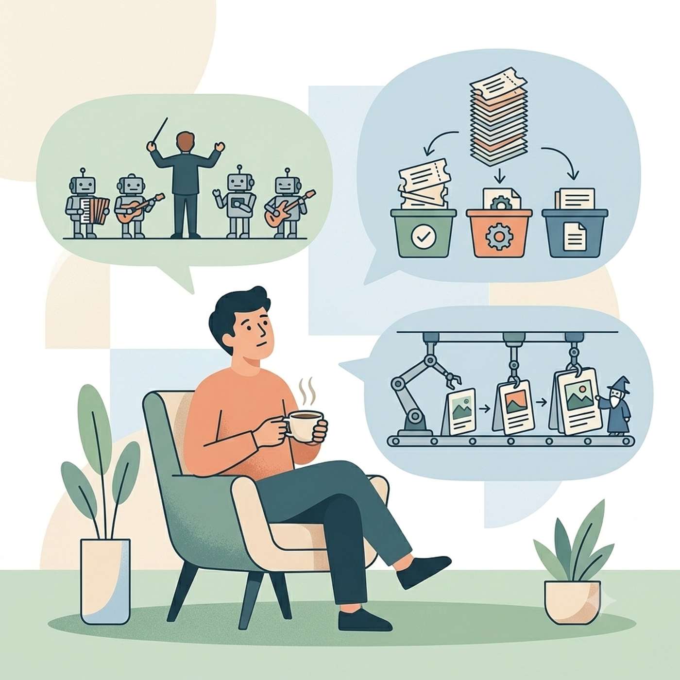 Caffeine Cutbacks, Agent Orchestration, and Content Wizards episode artwork