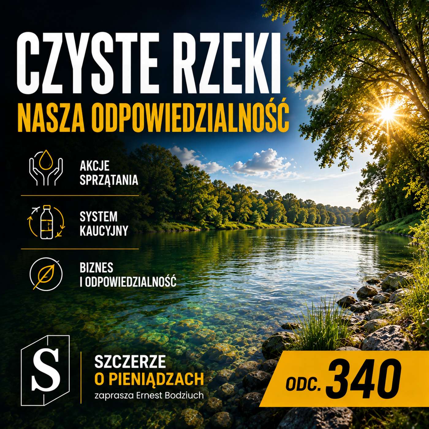 Czyste rzeki. Szczerze o pieniądzach odc. 340 episode artwork
