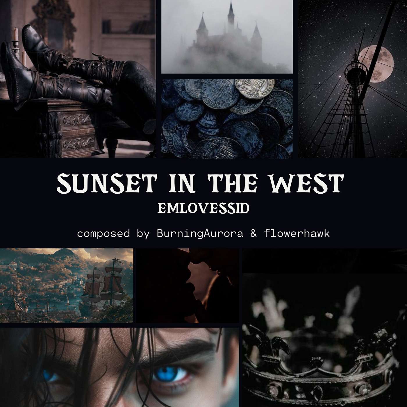 sunset in the west by emlovessid