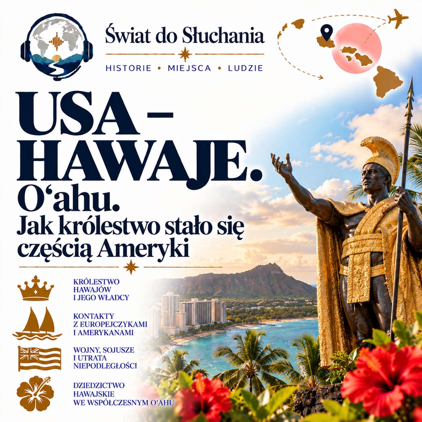USA - Hawaje. 0'ahu. Jak królestwo stało się częścią Ameryki. episode artwork