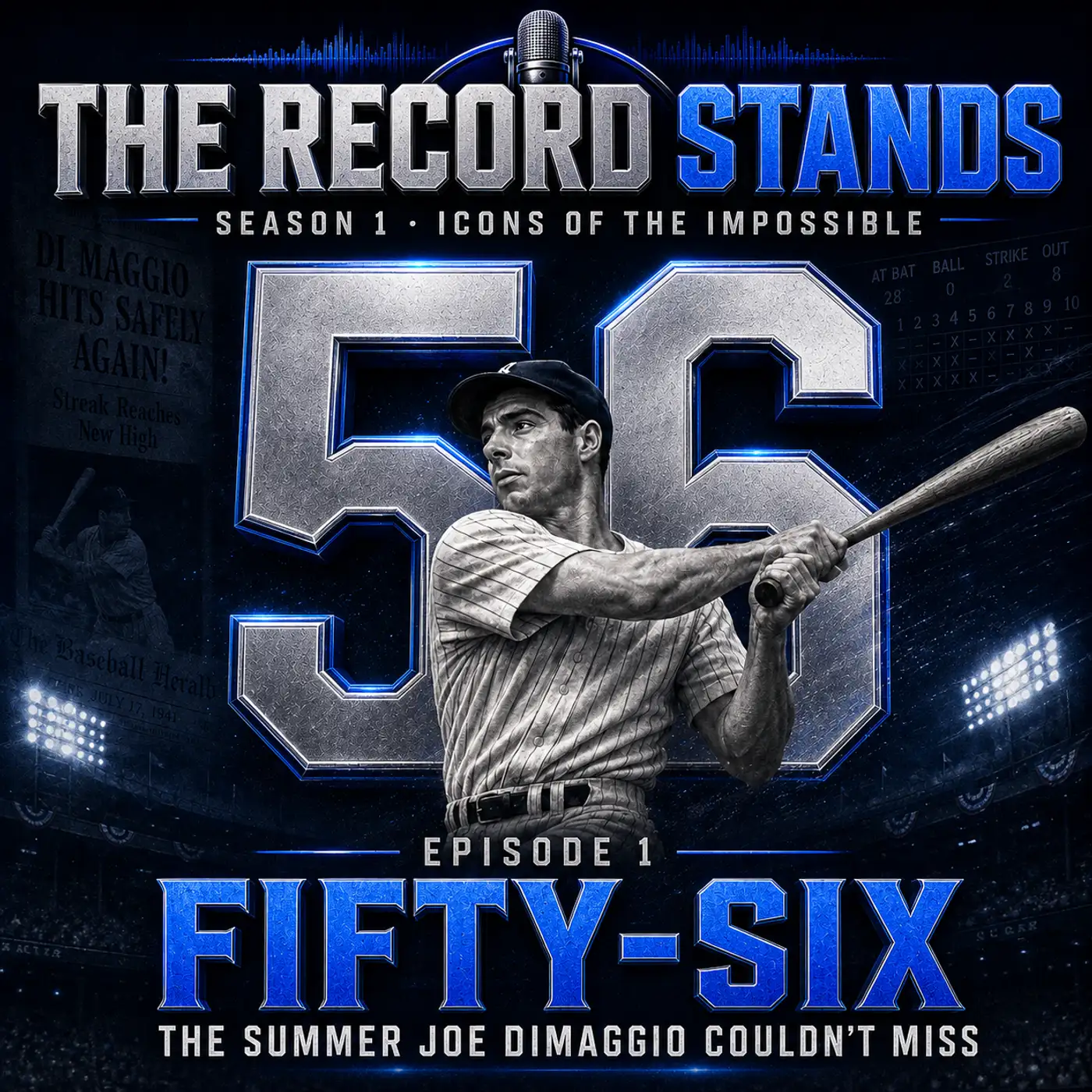 Episode 1 - 56: The Summer Joe DiMaggio Couldn't Miss