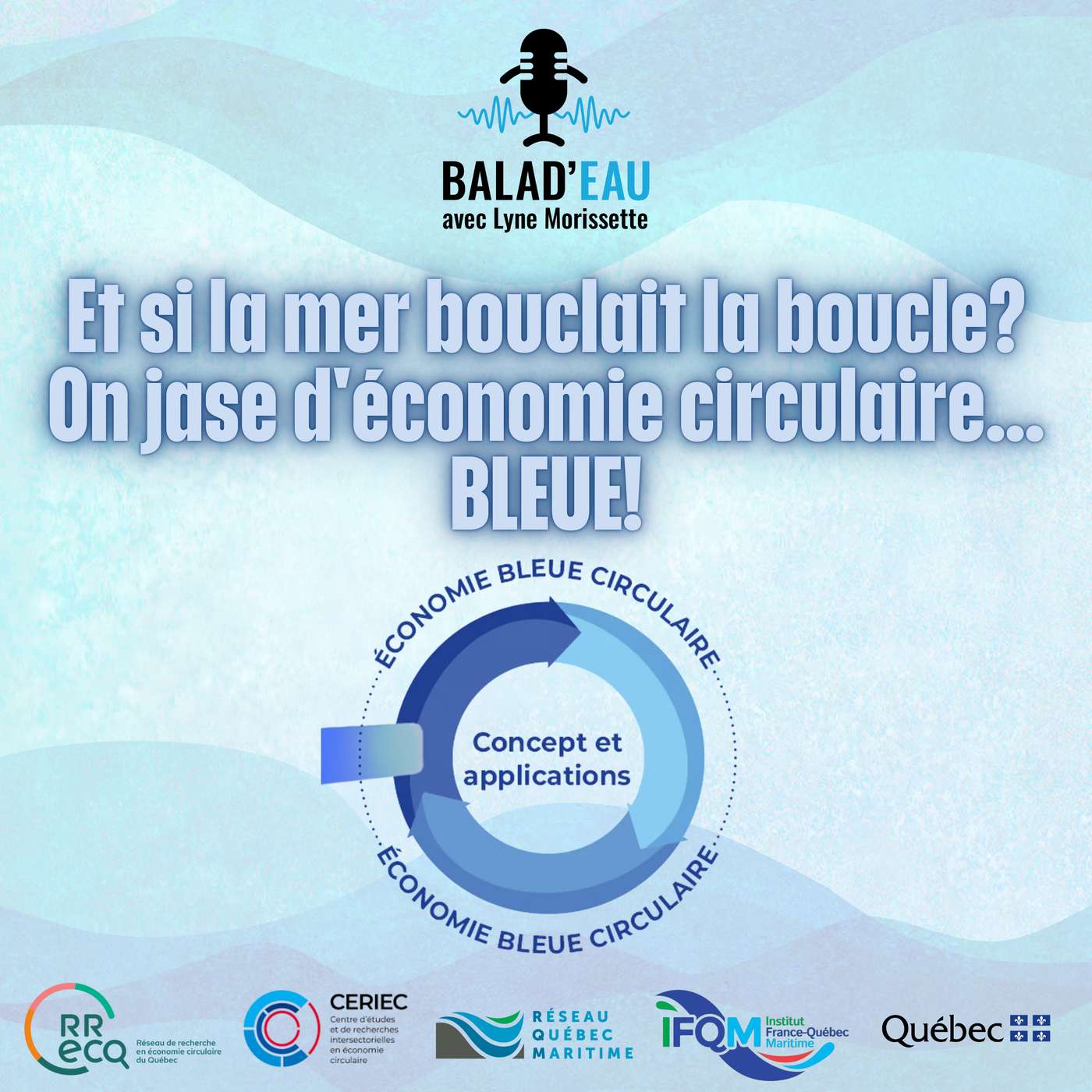 Vignette de l’épisode Et si la mer bouclait la boucle? On jase d'économie circulaire bleue