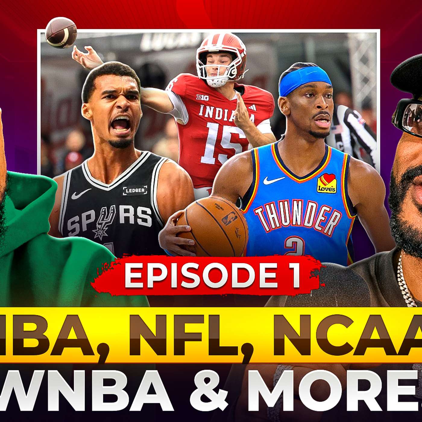 DOMO4200 & A Breed debate: NBA | NFL | Sports Betting | Your NEiGHBOR$ Podcast Episode 1 episode artwork