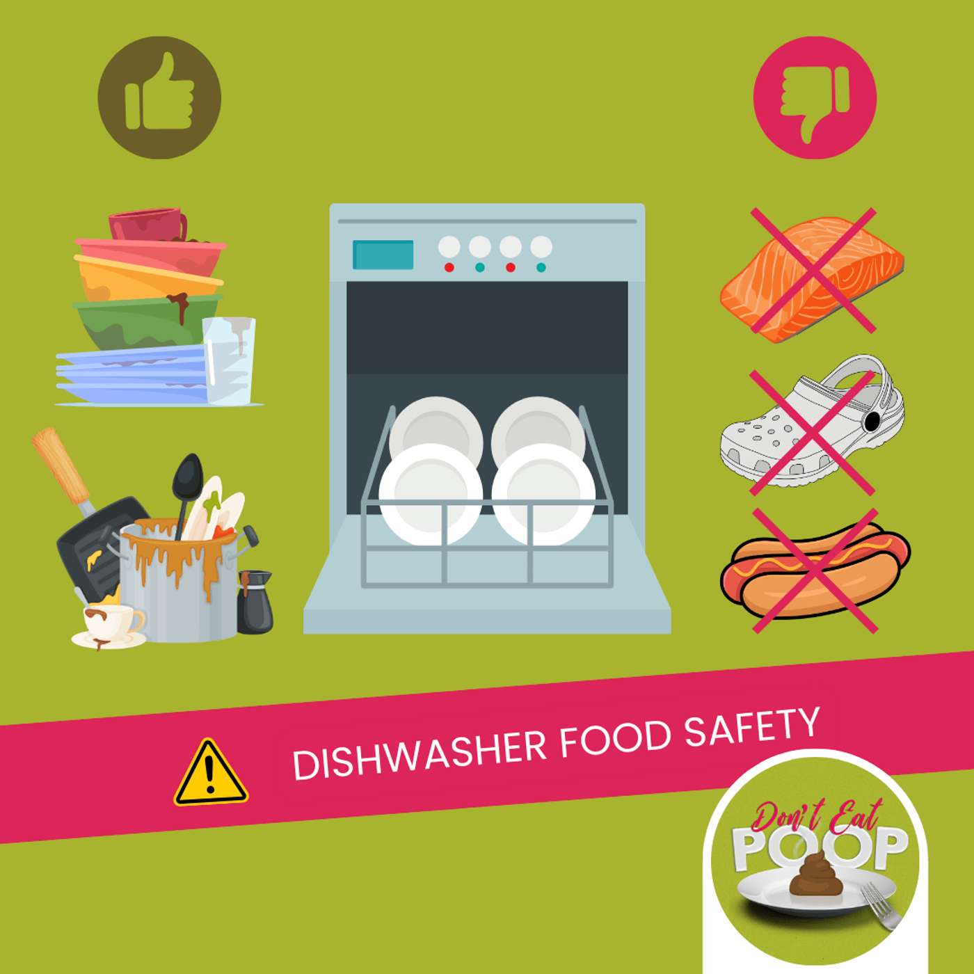 Happy 3 Year Anniversary! Let's Celebrate with Good Old Dishwasher Food Safety | Episode 155