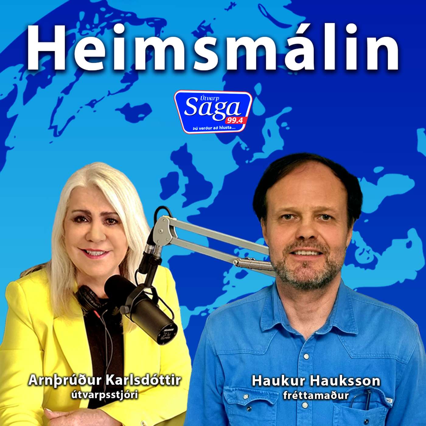 Úkraína og Frönsk stjórnmál- Arnþrúður & Haukur Hauksson episode artwork