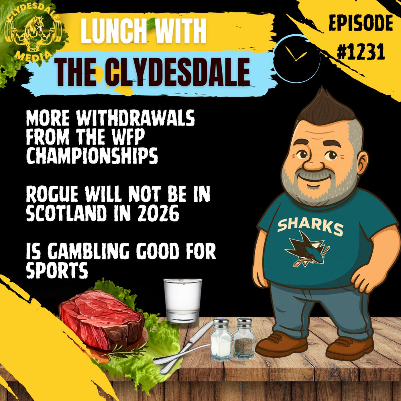 Lunch with the Clydesdale - What is Your Best Bet for the Weekend? episode artwork