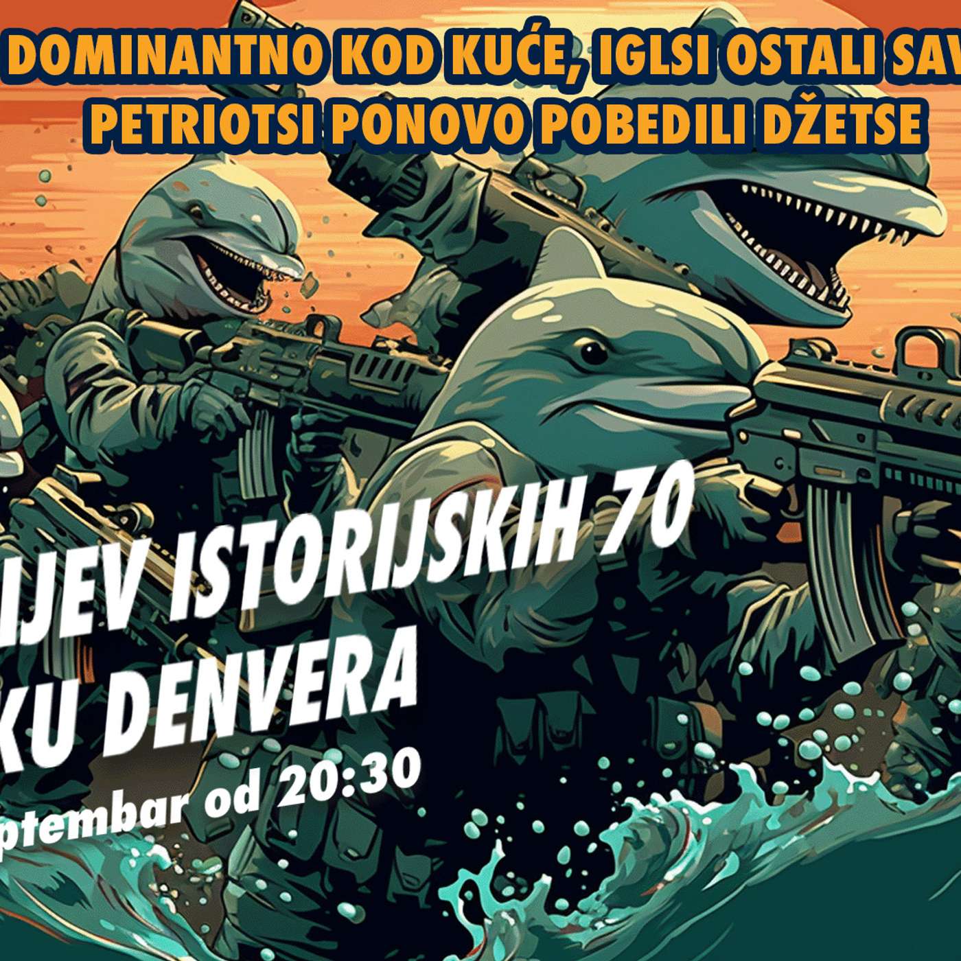 99 jardi No.153 | NFL W4 2023: Majamijevih istorijskih 70 poena za bruku Denvera! + najava 4. kola episode artwork