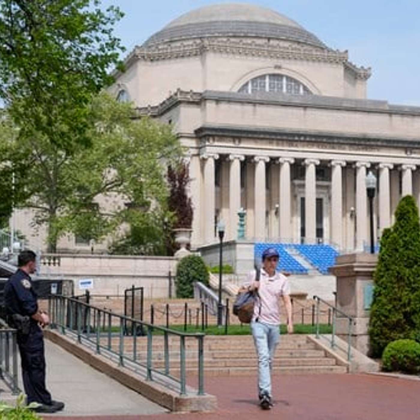 NYPD Removes Protesters at Columbia, States Sue Trump Over EV Funds, Trump Unveils $12.5 Billion Air Traffic Plan, NOAA Retires Key Climate Database, and more...