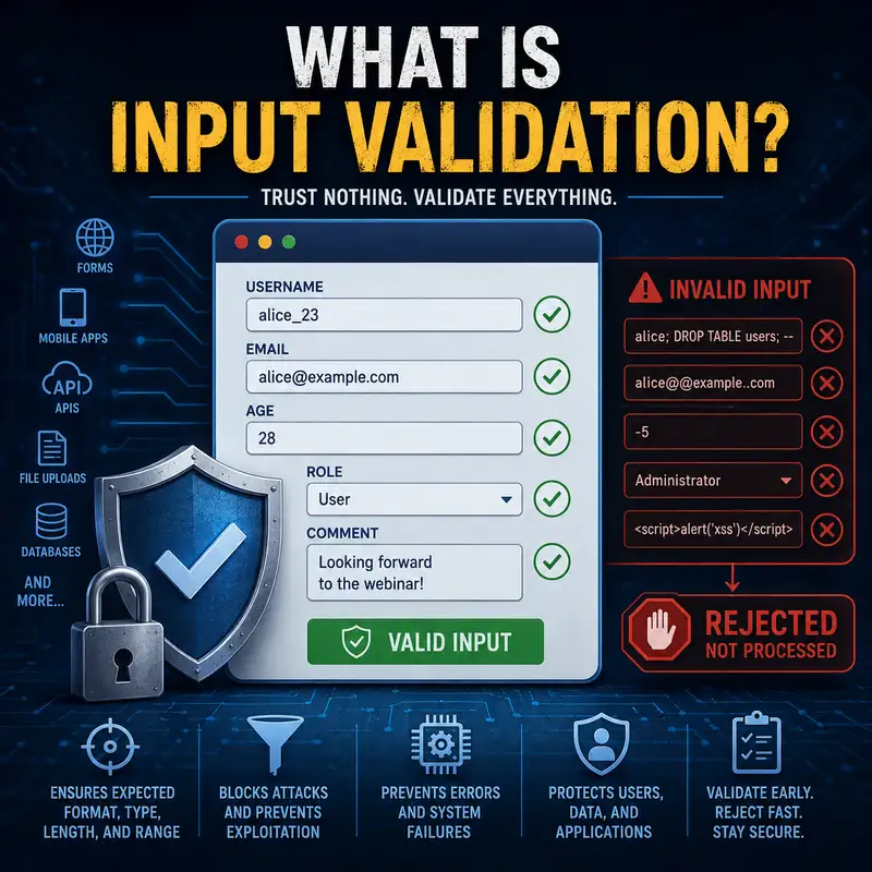What Is Input Validation?