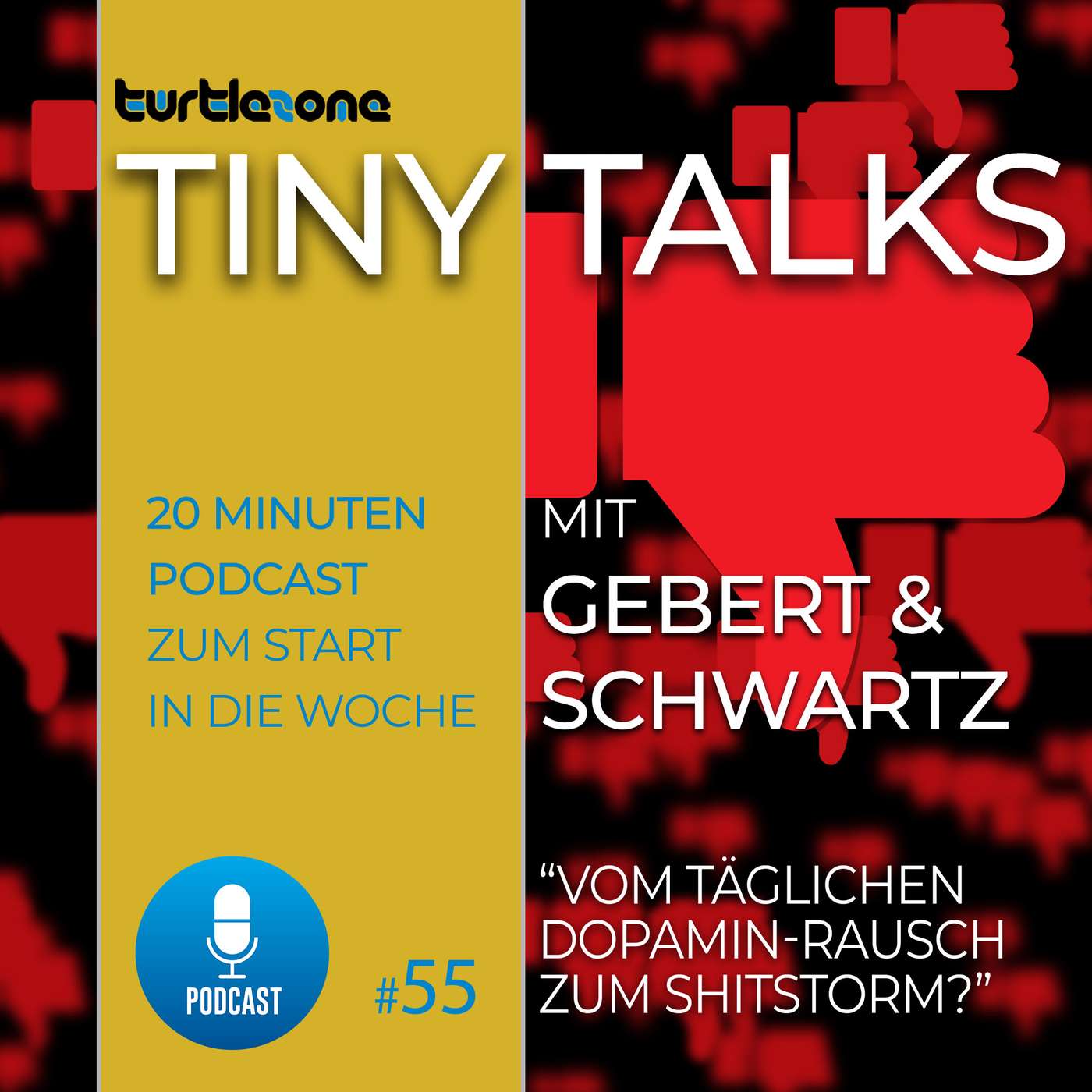 Turtlezone Tiny Talks - Der Debatten-Podcast mit Gebert und Schwartz