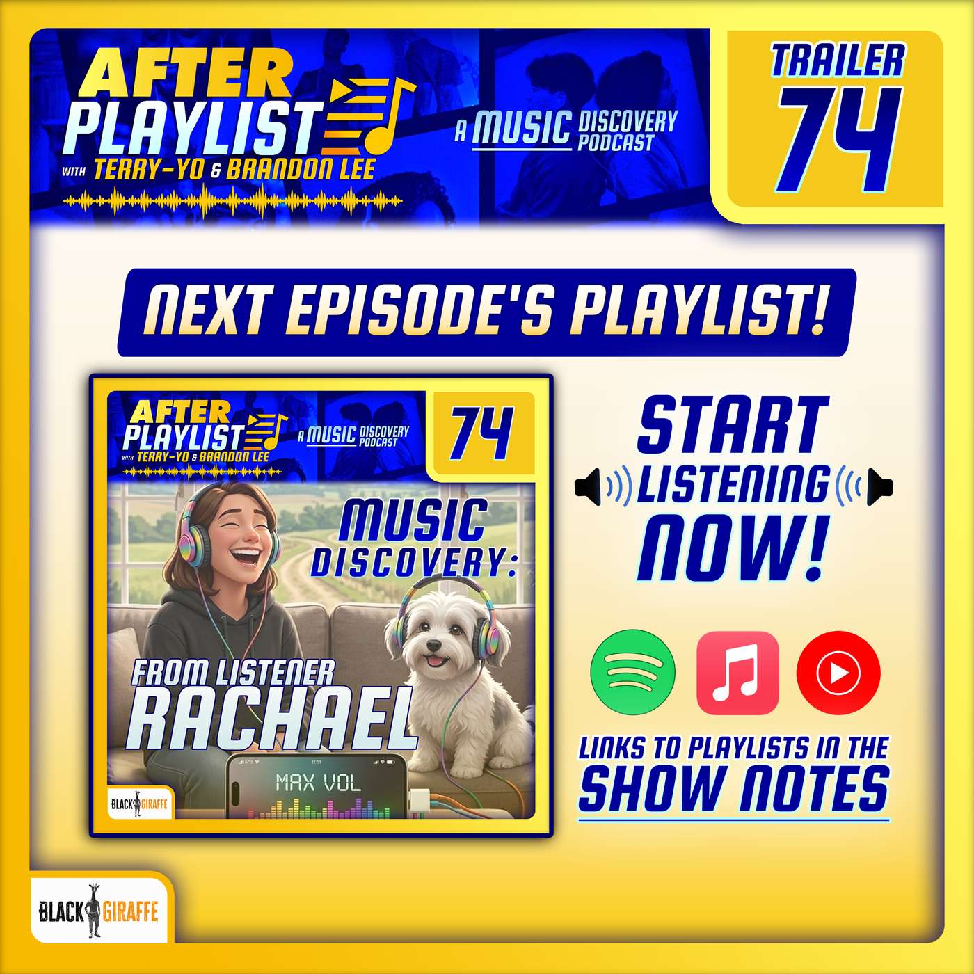 Music Discovery - Rachael's Playlist (Music Links) episode artwork
