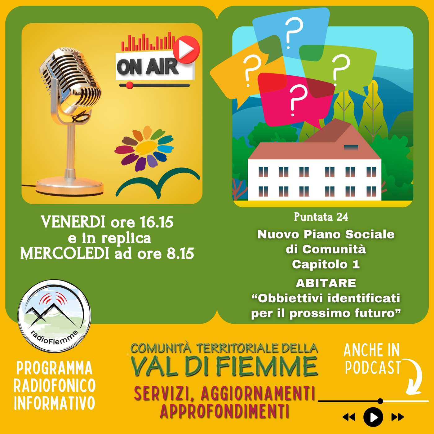 Nuovo Piano Sociale di Comunità: "ABITARE" episode artwork