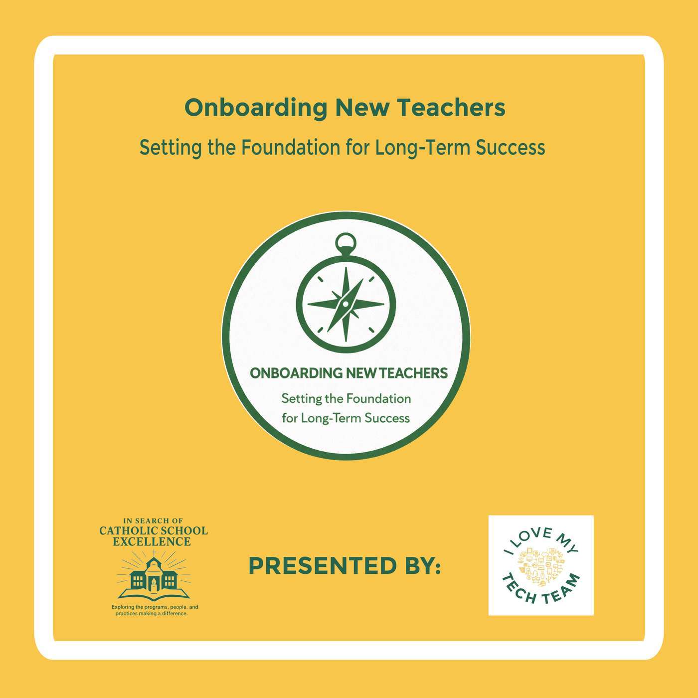 In Search of Catholic School Excellence: Onboarding New Teachers – Setting the Foundation for Long-Term Success episode artwork