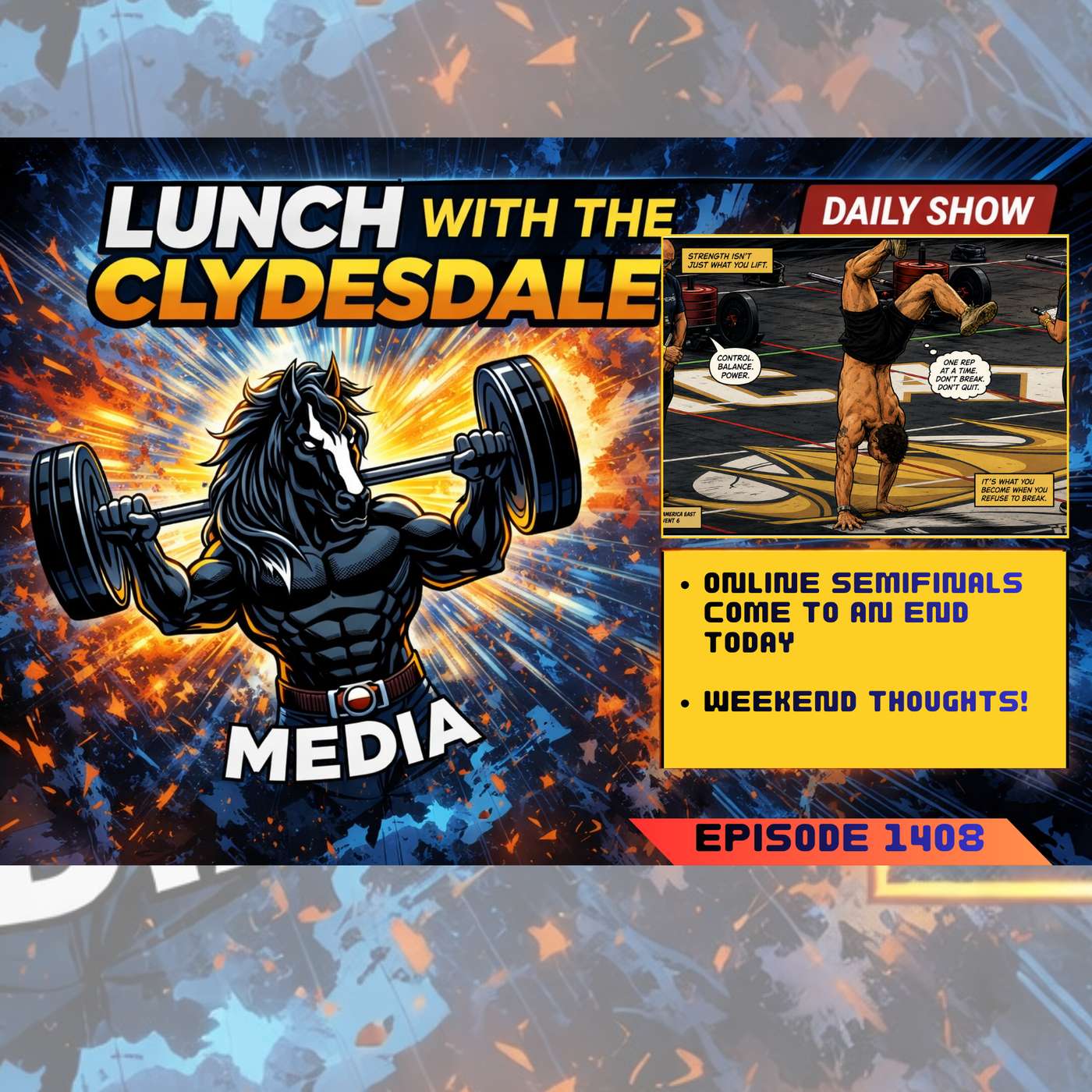 Lunch with the Clydesdale & Cowboy - Monday Show! Crazy Stories from LatAM episode artwork