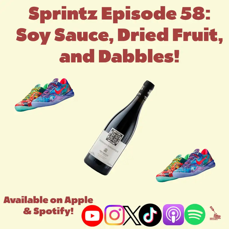 Sprintz Episode 58: Soy Sauce, Dried Fruit, and Dabbles