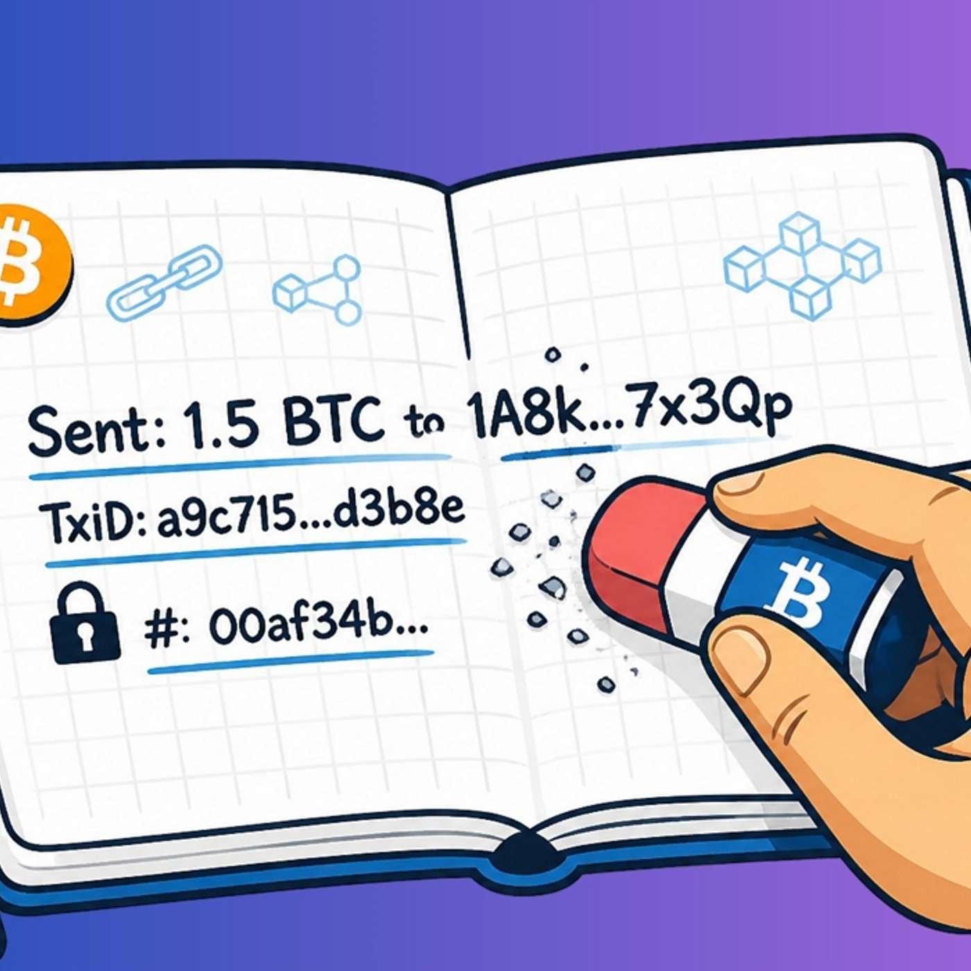 Educational Byte: Why Crypto Transactions Are (Almost) Impossible to Reverse?