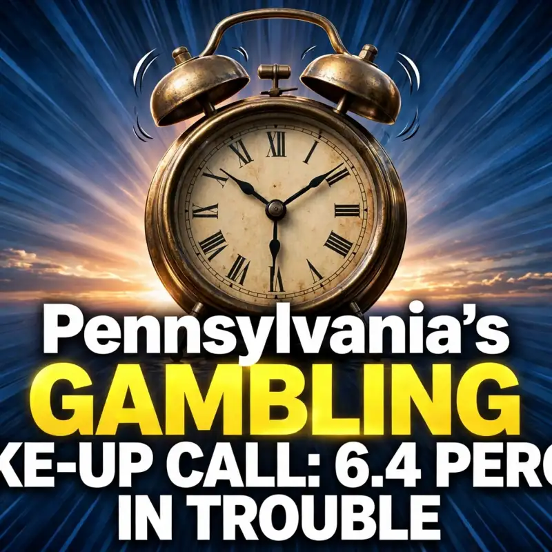 Pennsylvania's Gambling Wake-Up Call: 6.4 Percent in Trouble