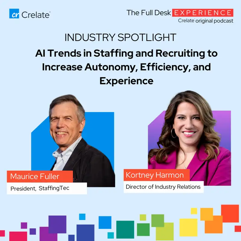 Industry Spotlight | Maurice Fuller - President at StaffingTec -  AI Trends in Staffing and Recruiting to Increase Autonomy, Efficiency, and Experience