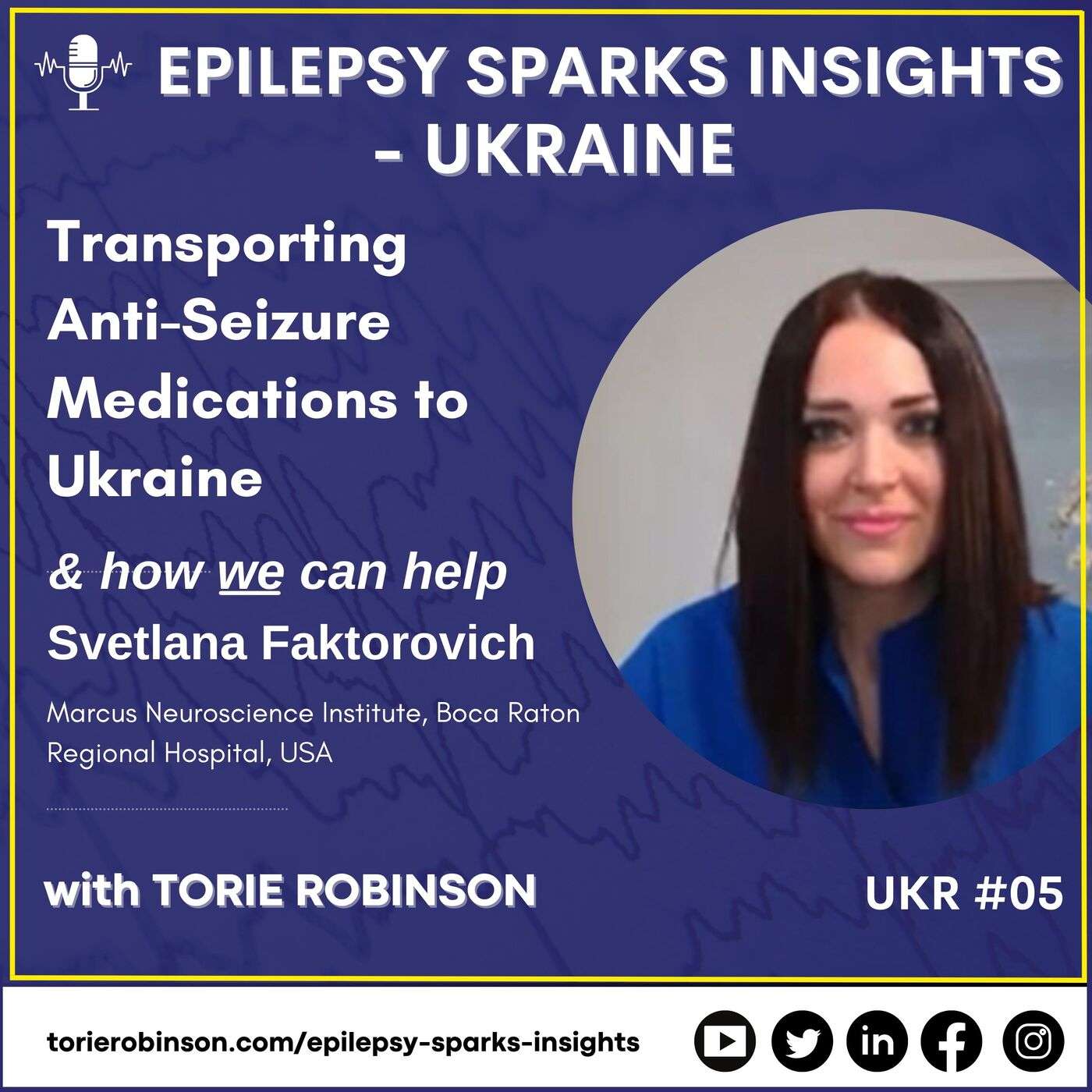 Ukraine Special #5 Transporting Medications to Ukraine - Svetlana Faktorovich episode artwork