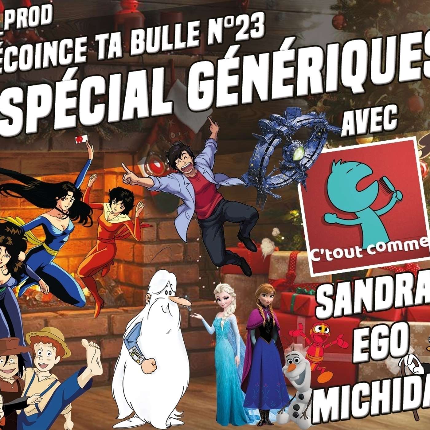 Décoince Ta Bulle E23-S04 - Sandra, Michidar, Ego - Génériques de Dessin Animé 03