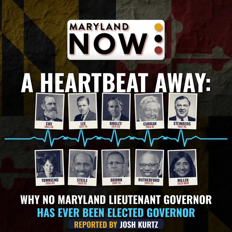 A Heartbeat Away: Why No Maryland Lieutenant Governor Has Ever Been Elected Governor