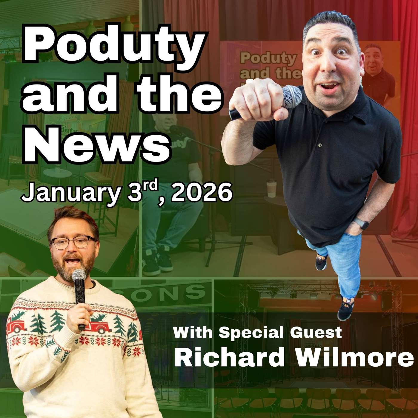 Poduty and the News.  The Weekly Live Podcast About Podcast News, Trends & Live Podcasting