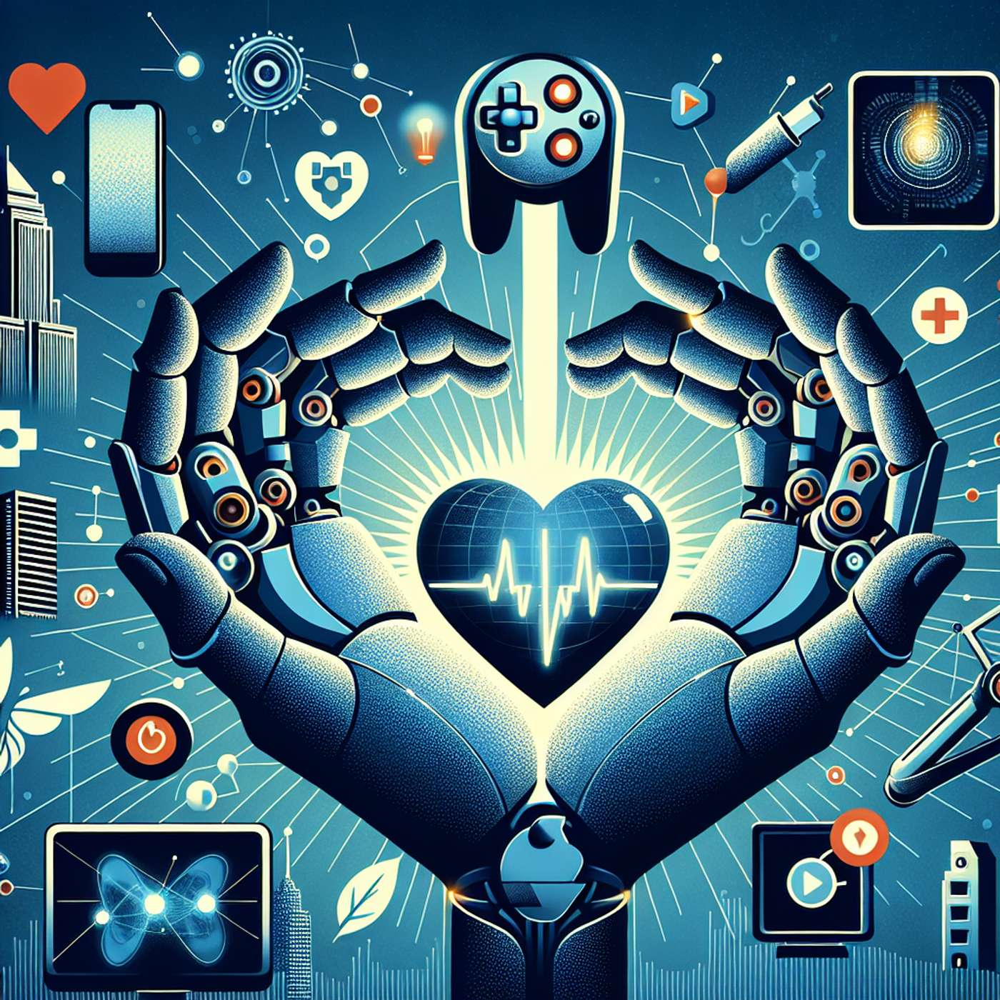"AI in Healthcare: Genuine Evolution or Genuine Concern, Salesforce's Potential Acquisition of Informatica, Apple's Gaming Emulator Policy Shift, SEO's Power of Backlinks, Dove's Innovative AI Campaign, and Microsoft Testing Ads on Windows 11" episode artwork