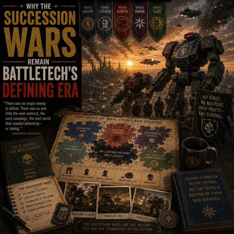 Why the Succession Wars Remain BattleTech’s Defining Era