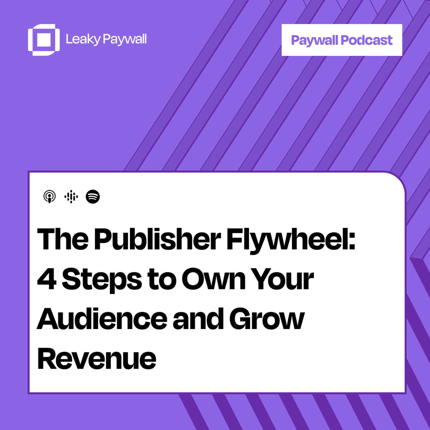 The Publisher Flywheel: 4 Steps to Own Your Audience and Grow Revenue episode artwork