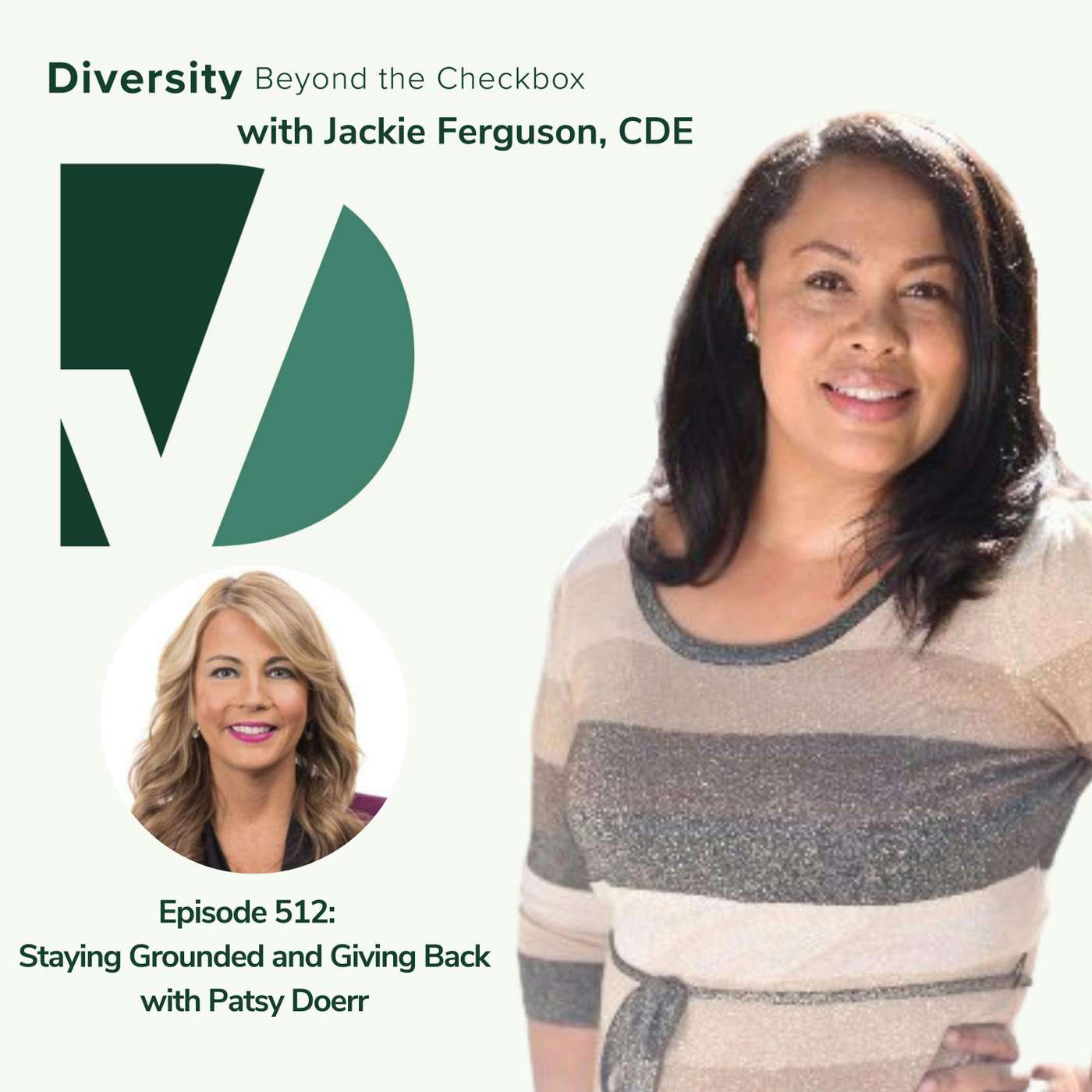 Staying Grounded and Giving Back, with Junior League's Patsy Doerr episode artwork