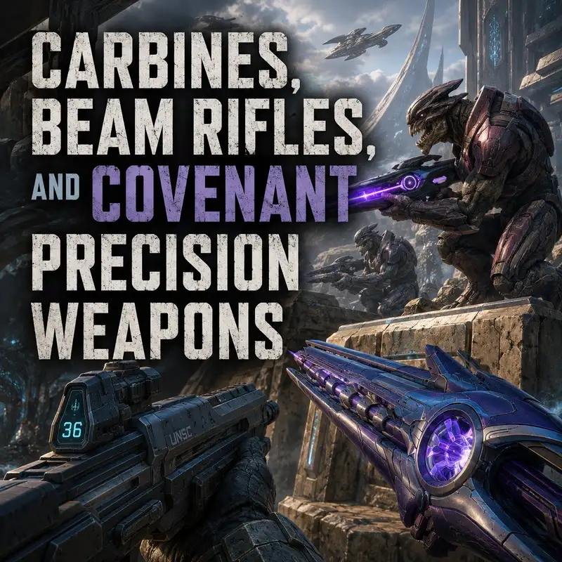 Carbines, Beam Rifles, and Covenant Precision Weapons