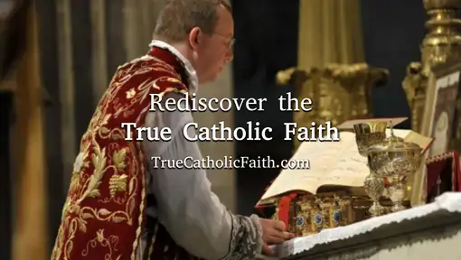 True Catholic Faith: Clarion Call of the Church’s Timeless Teaching
