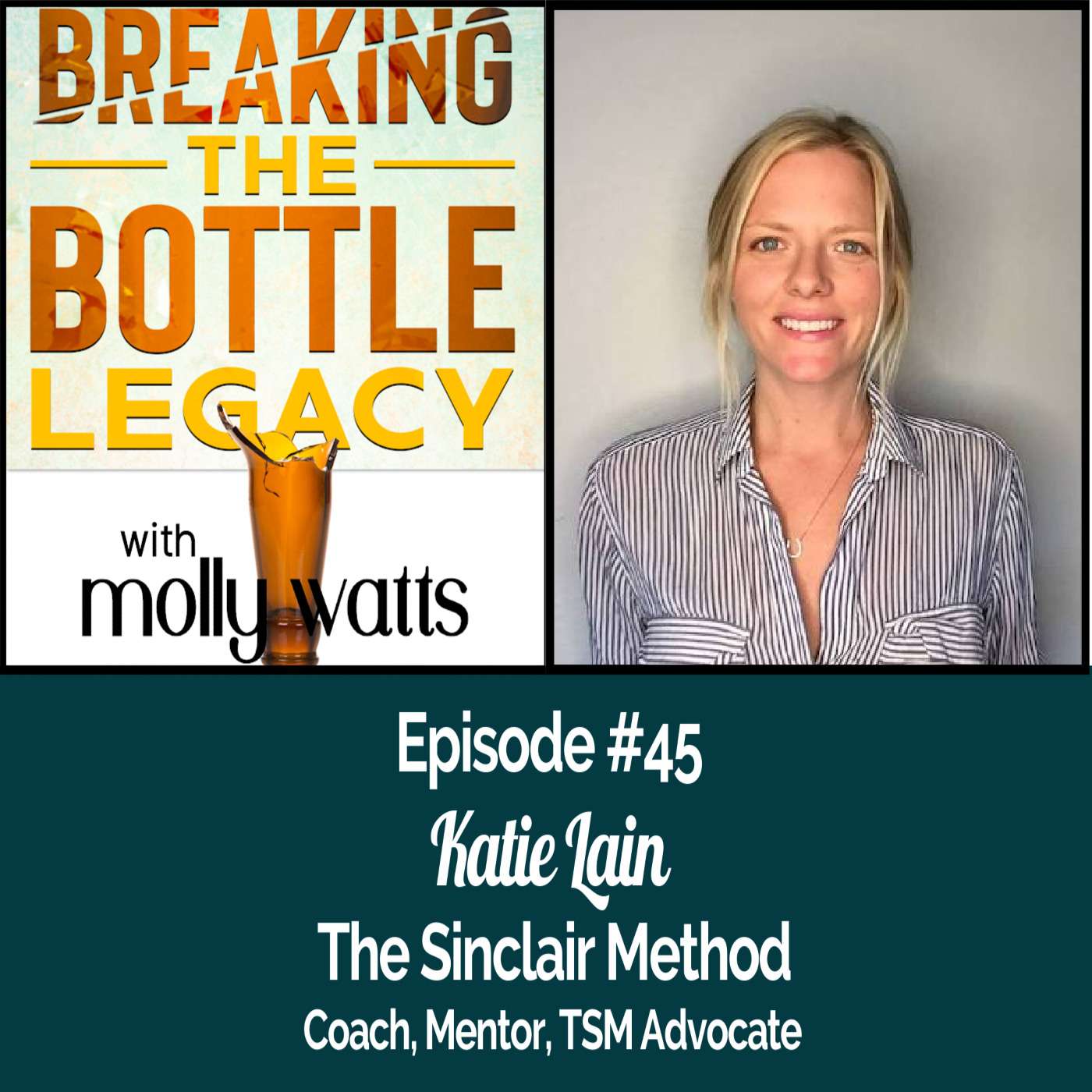 The Sinclair Method of Reducing Alcohol Consumption with Katie Lain episode artwork