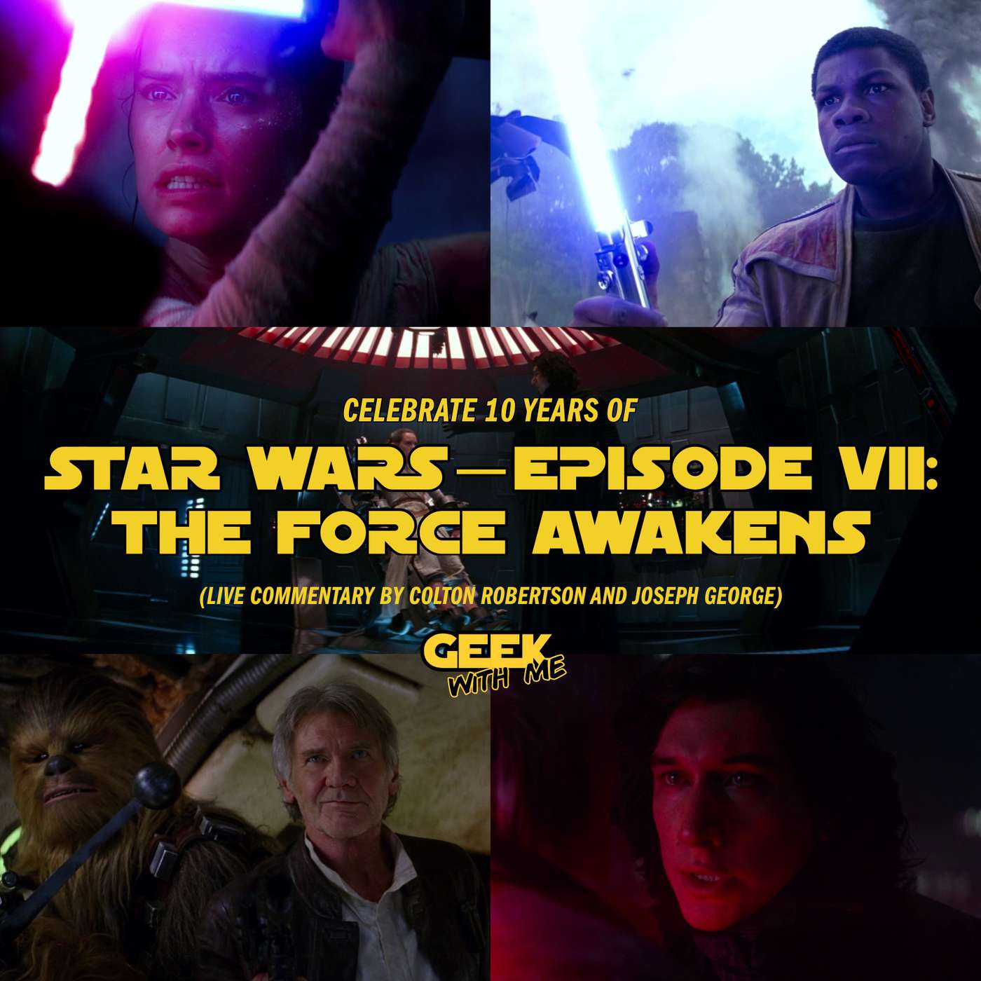 Star Wars: The Force Awakens (2015) • 10 Year Anniversary Live Commentary