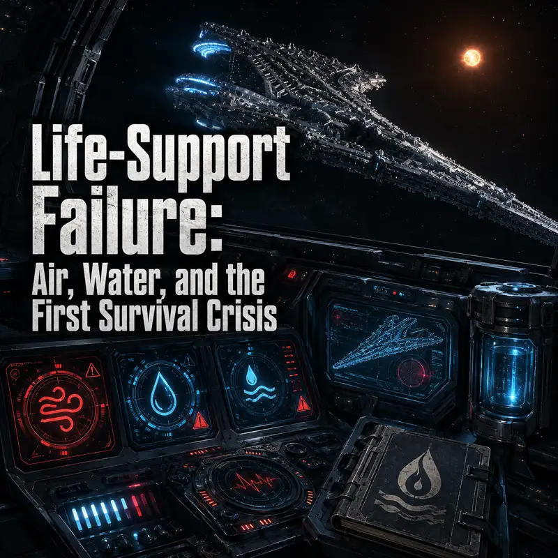 Life-Support Failure: Air, Water, and the First Survival Crisis