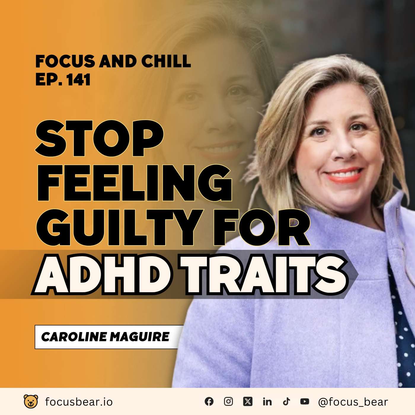 ADHD and Executive Dysfunction: Why We Carry So Much Shame - Ep. 141 w/ Caroline Maguire episode artwork