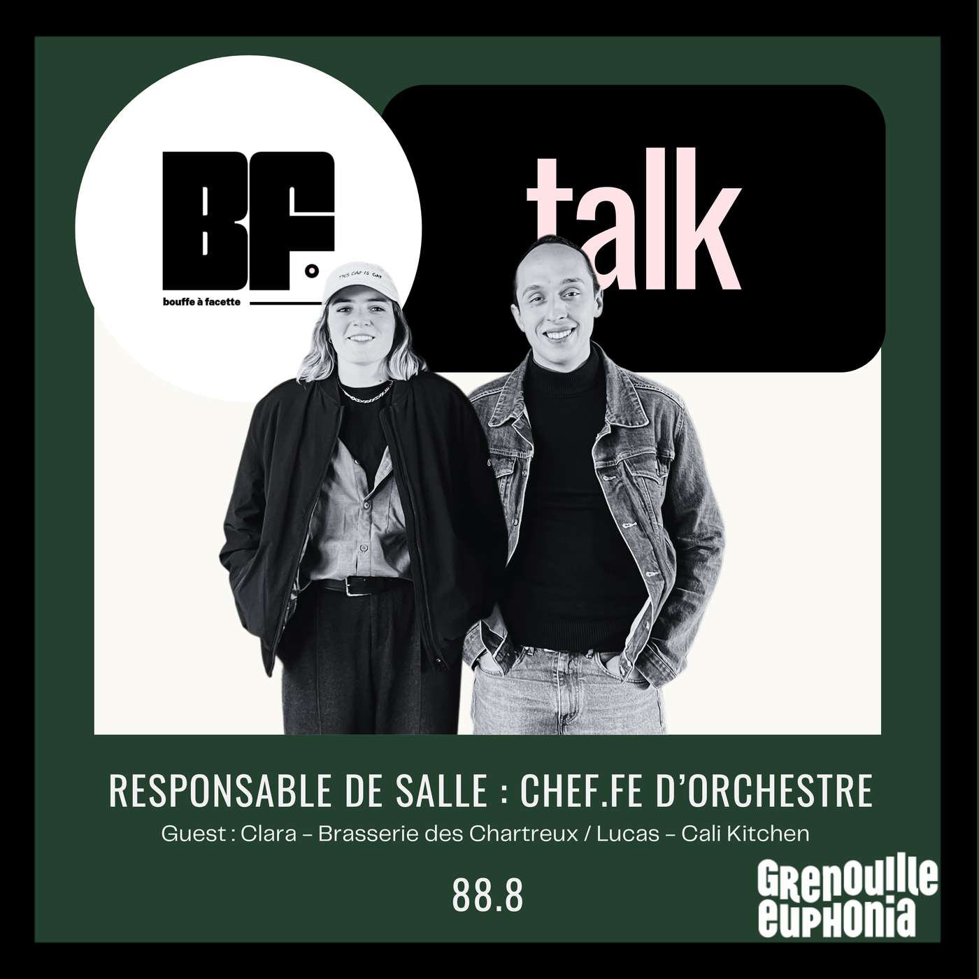 BF 08 - Responsable de salle, chef.fe d'orchestre | Clara de la Brasserie des Chartreux, et Lucas de Cali Kichten