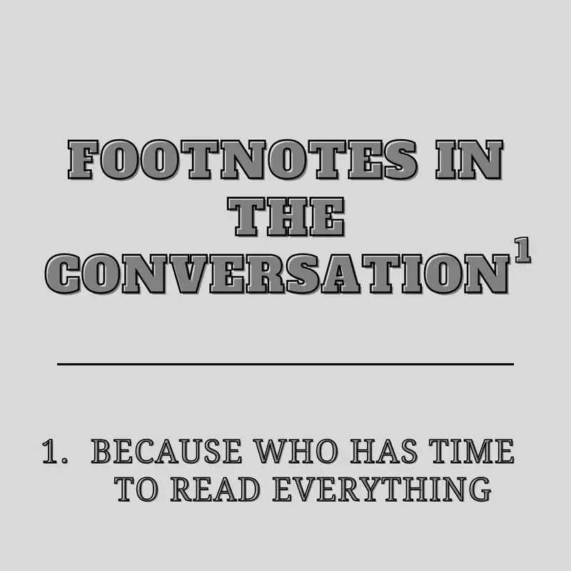 Footnotes in the Conversation: Ayn Rand's Rundown