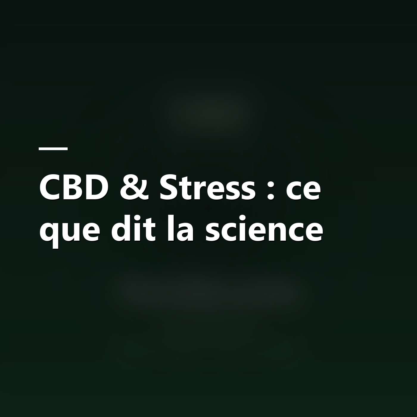 CBD & Stress : ce que dit la science episode artwork