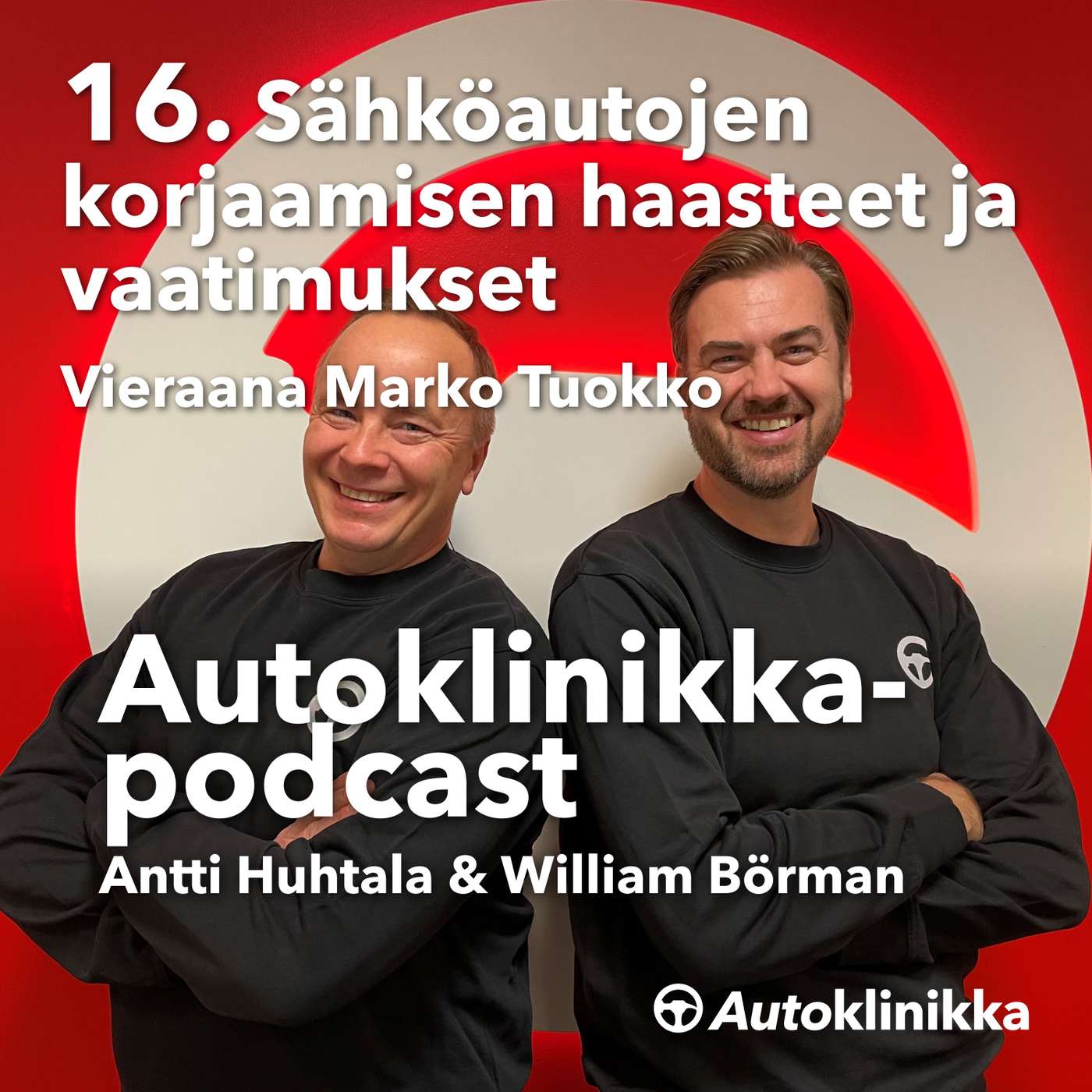 #16 - Sähköautojen korjaamisen haasteet ja vaatimukset  - Vieraana Marko Tuokko episode artwork