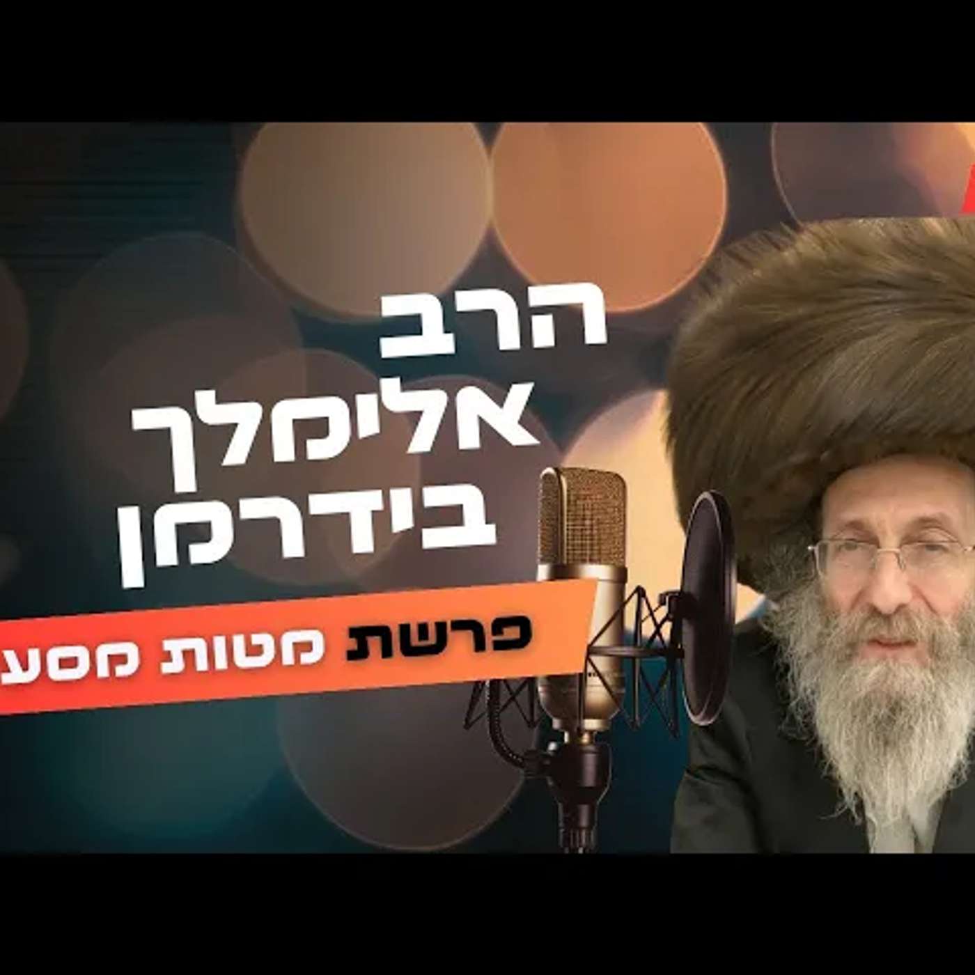 הרב אלימלך בידרמן • פרשת מטות מסעי תשפ''ה | עלונימייל