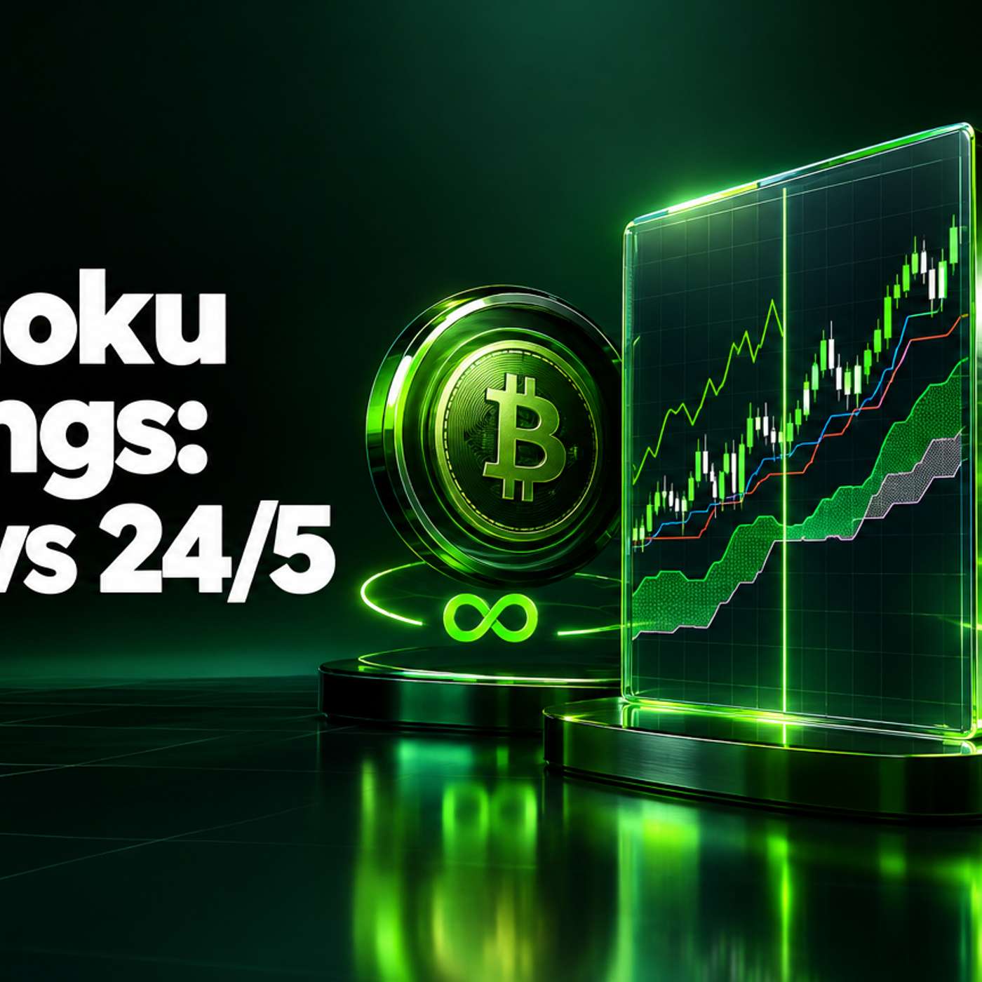 Ichimoku Settings for 24/7 Crypto vs 24/5 Forex