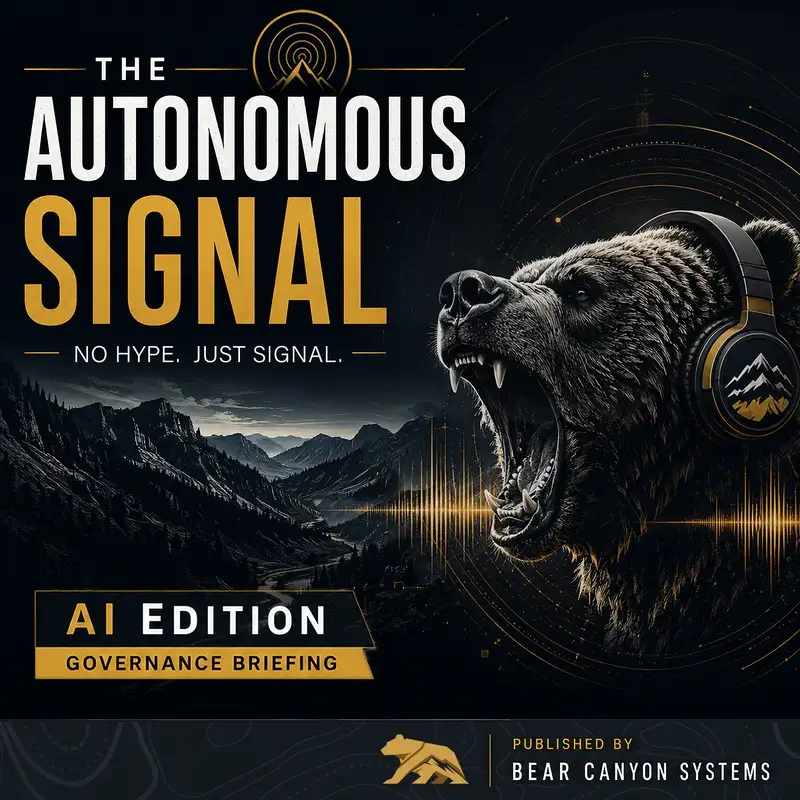 The Autonomous Signal: AI Edition