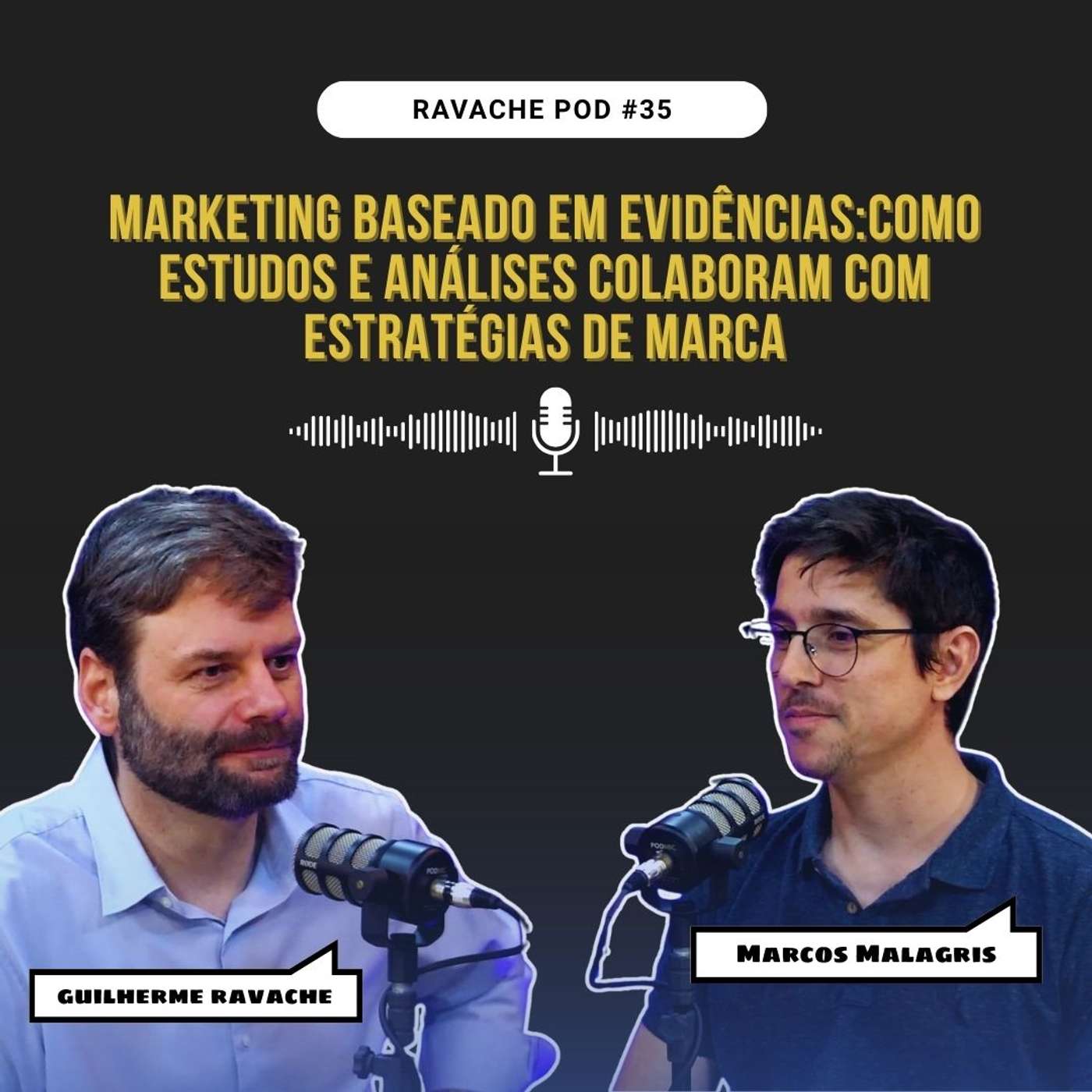 Marketing não se faz como achismos, se faz com evidências - Marcos Malagris | Ravache Pod #35