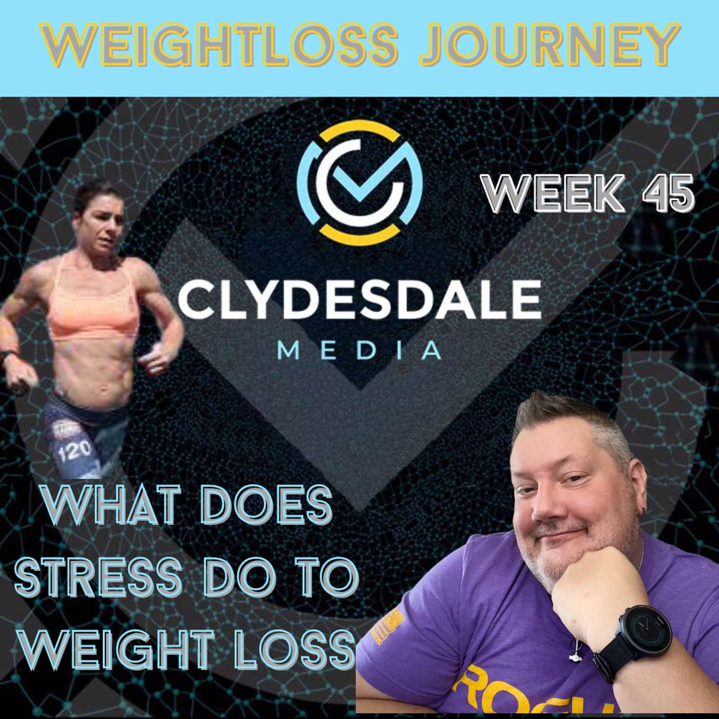 Clydesdale Media Weight Loss Journey - Week 45 What is the Affect of Stress? episode artwork