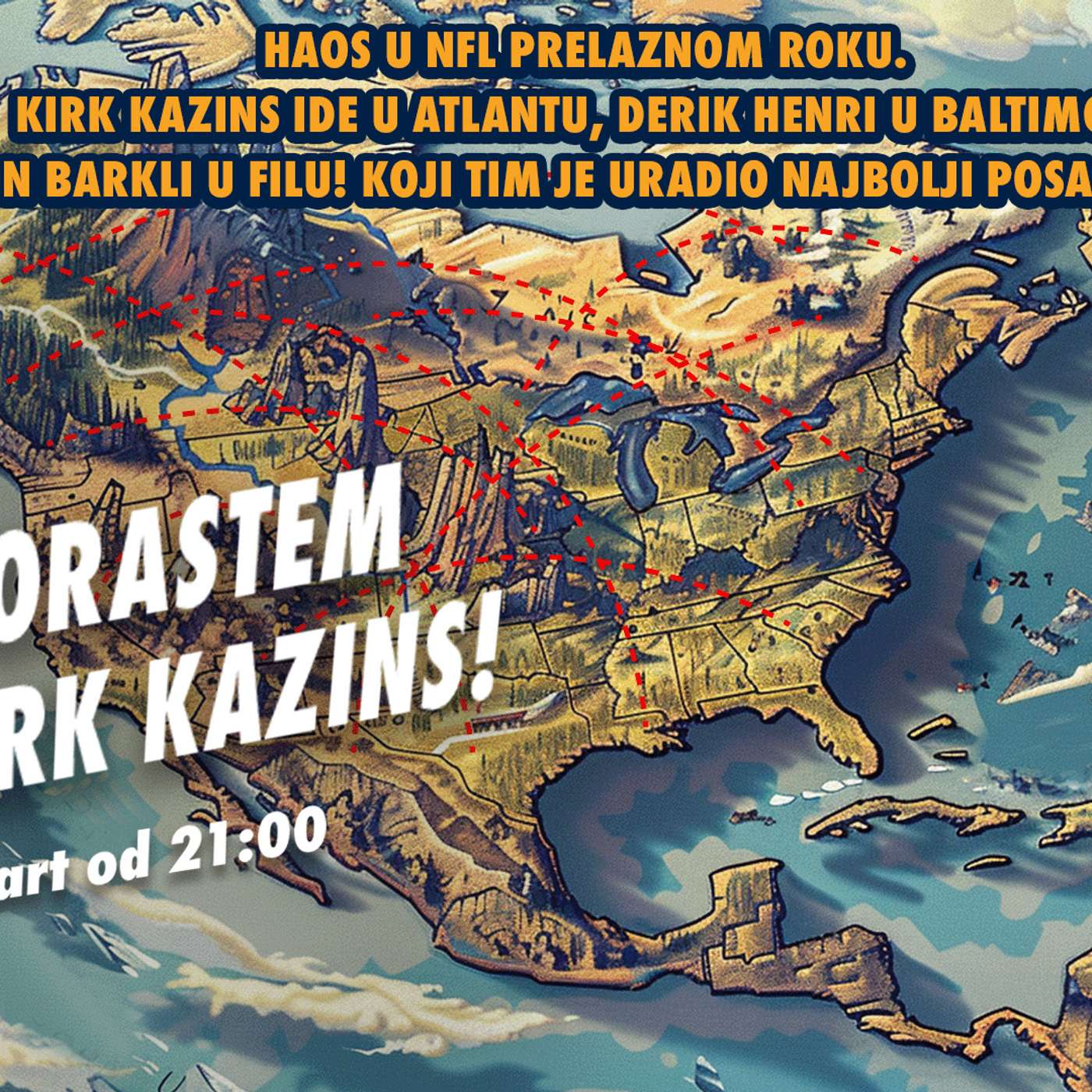 99 jardi #177 NFL: HAOS U NFL PRELAZNOM ROKU - KAD’ PORASTEM BIĆU KIRK KAZINS!