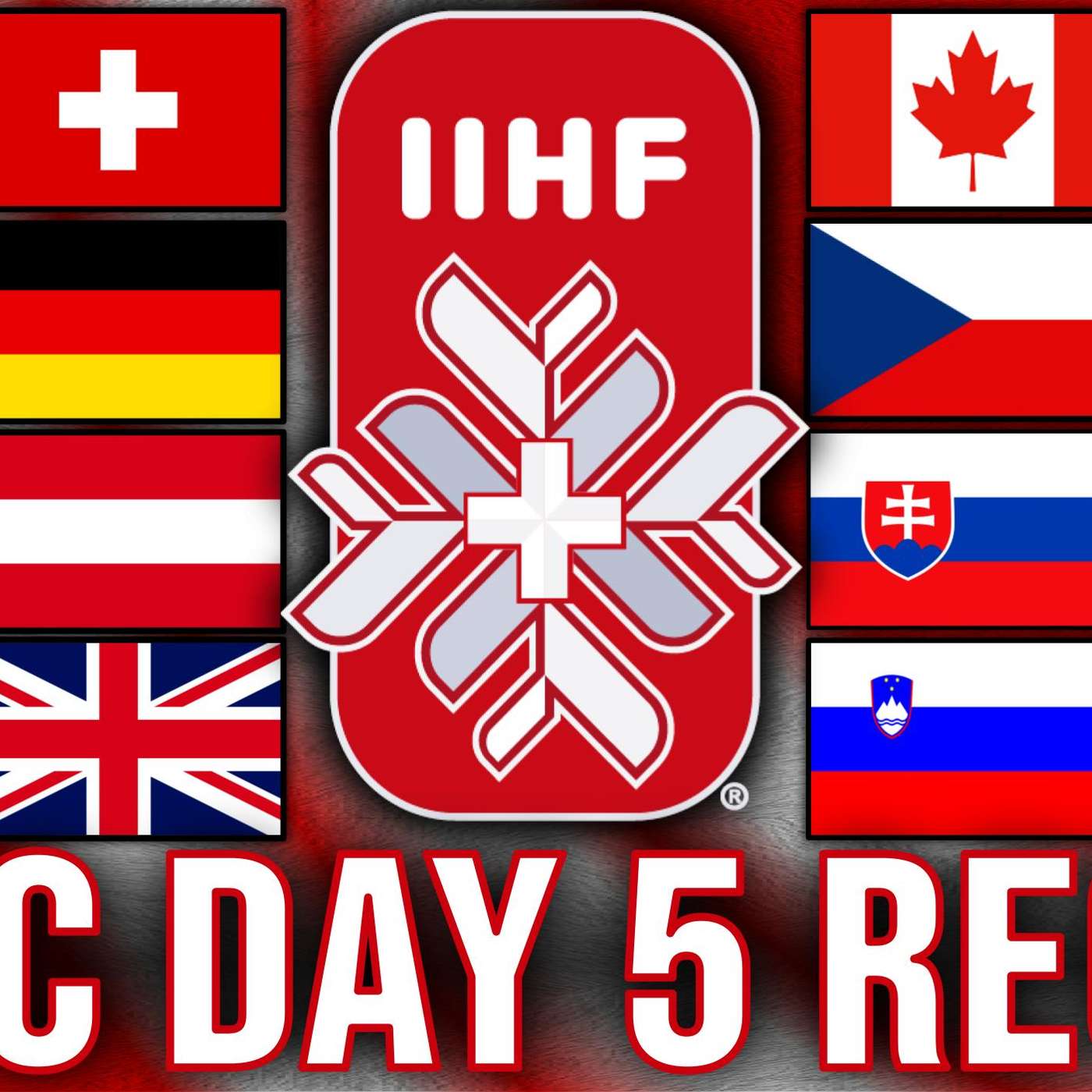 IIHF MEN'S WORLD CHAMPIONSHIPS DAY 5 RECAP; ANALYSIS, SCORES, NEWS, AND MORE!!! episode artwork