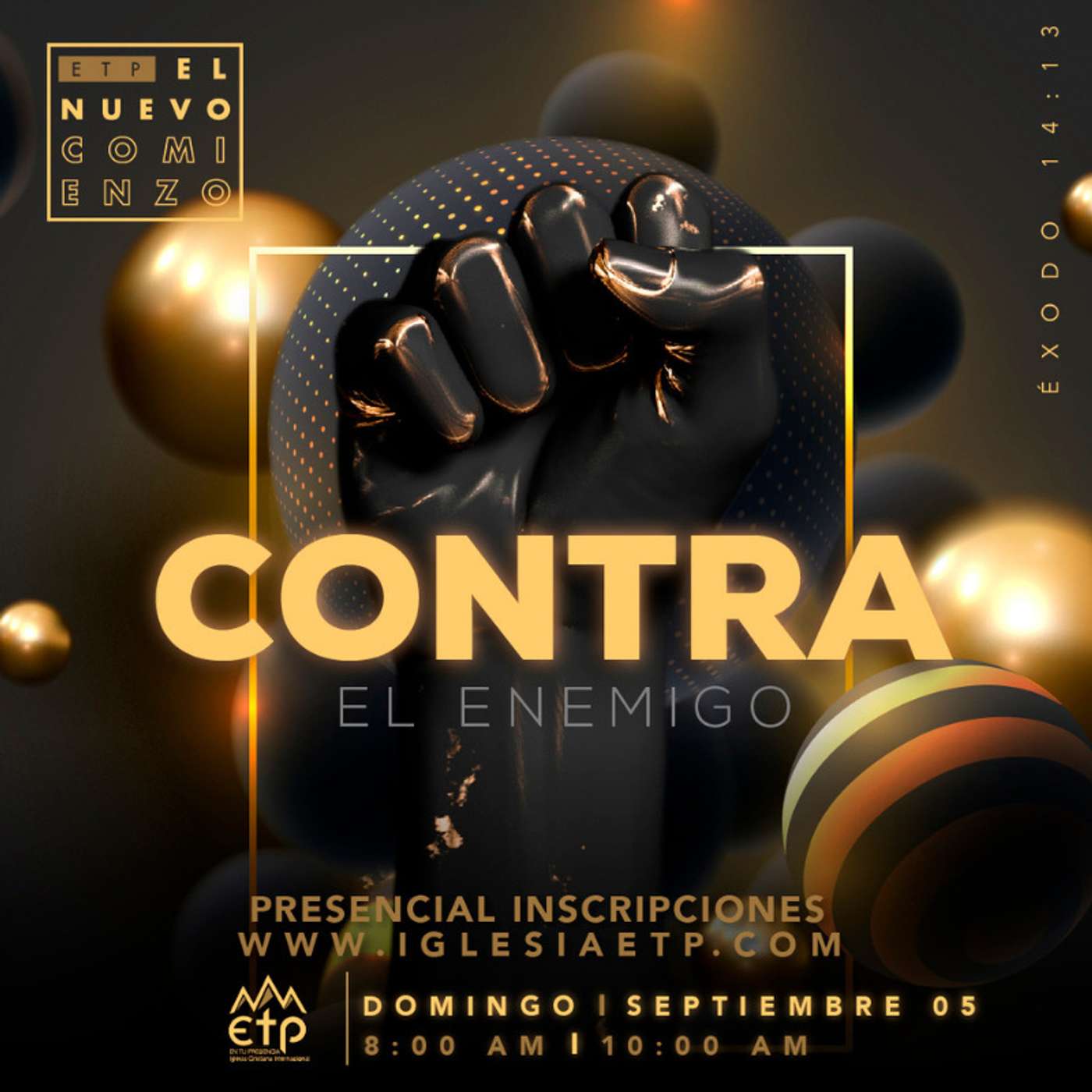 Charlas Iglesia ETP | Pastores Luis Salas y Jeannette Noguera, Iglesia ETP